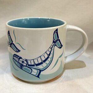 Native Home Humpback Whale Coffee Mug 12oz Bella Bella Artist Ben Houstie Canada
